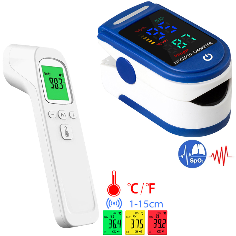 Pulse Oximeter - Pistola de temperatura de la frente