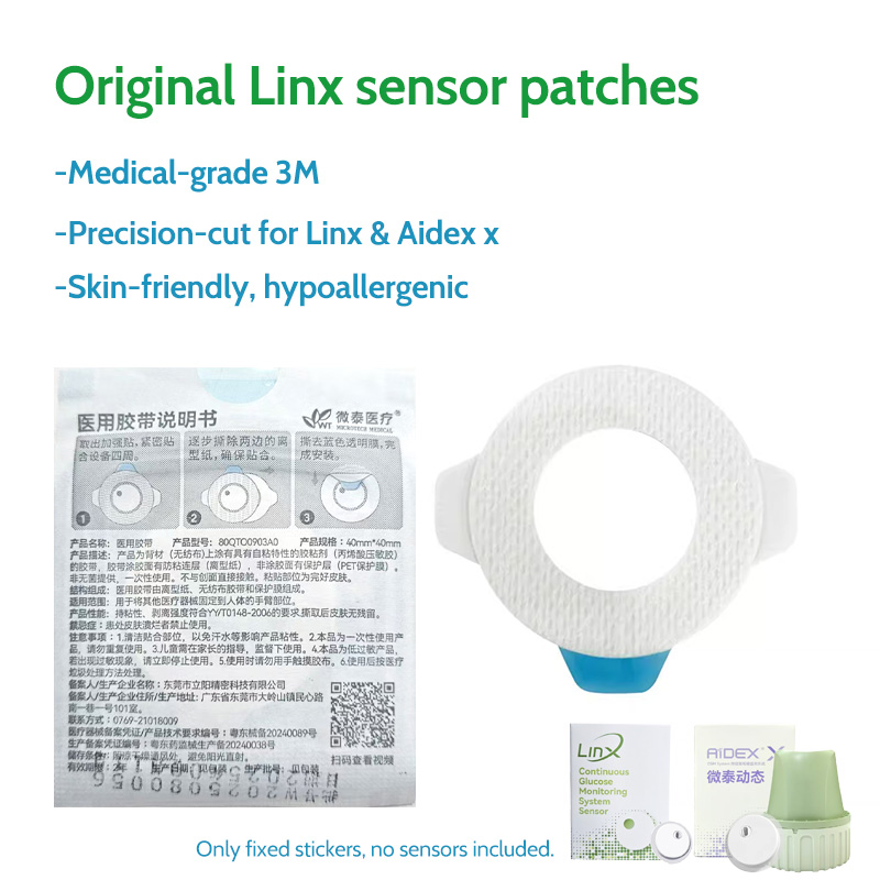 Medical Tape - Parches Adhesivos Médicos para Sensores Linx