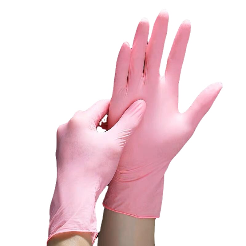 Guantes de nitrilo rosas desec - Medical Gloves reseña y precio