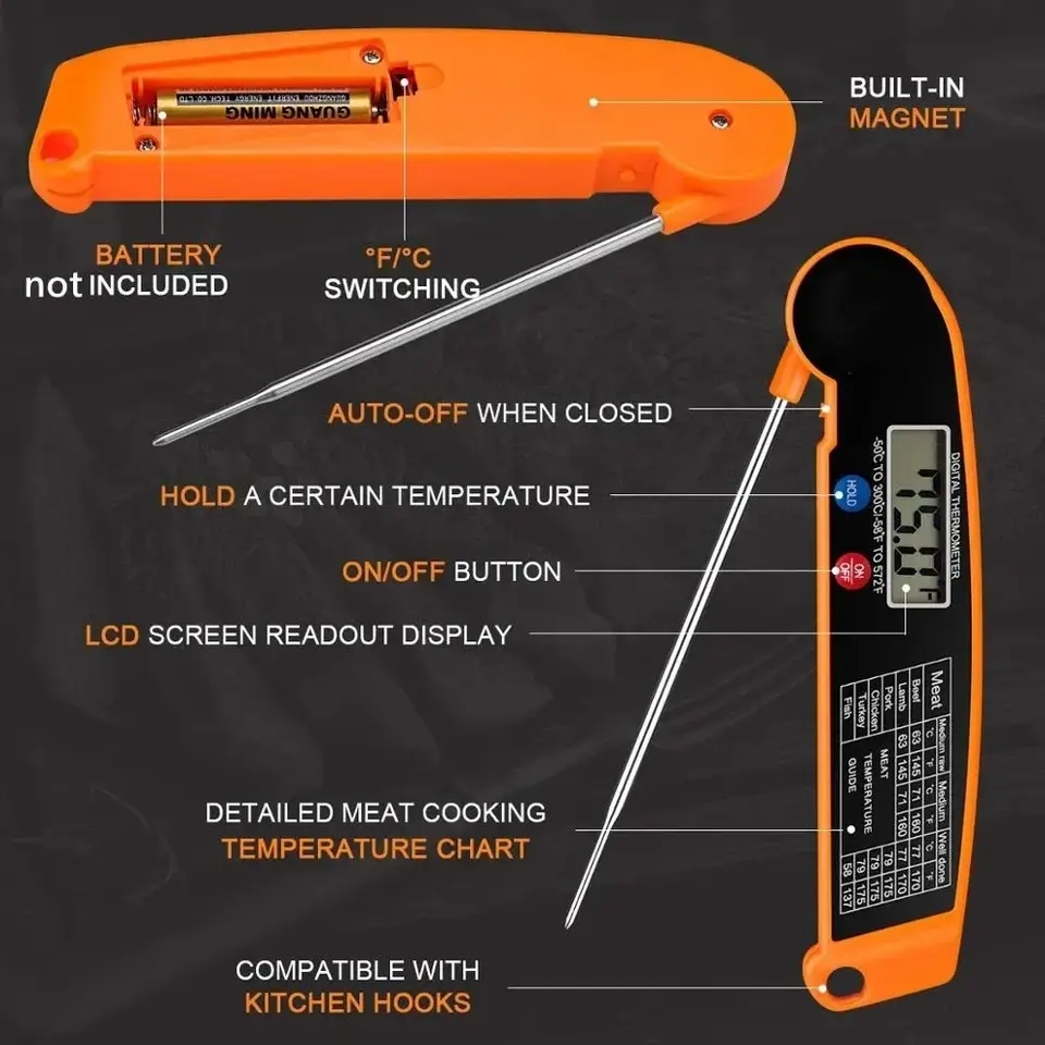 Termómetro Digital de Cocina a - Thermometer Digital reseña y precio